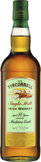 The Tyrconnell 10 Years Madeira Finish Single Malt Irish Whiskey