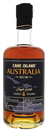 Cane Island Australia Single Estate Rum 4YO