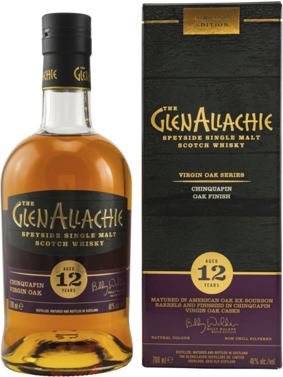 GlenAllachie 12Y Chinquapin Virgin Oak Finish Speyside