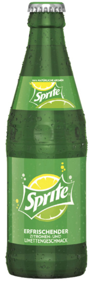 Sprite Glasflasche