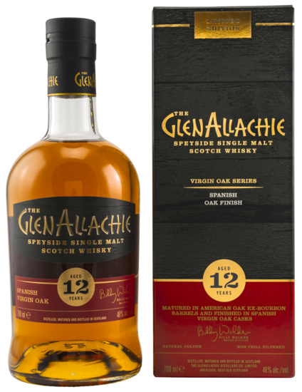 GlenAllachie 12 Years Spanish Oak Wood Finish Single Malt Scotch Whisky
