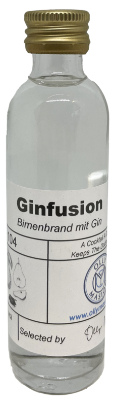 Ginfusion Birnenbrand mit GIn Achternbusch