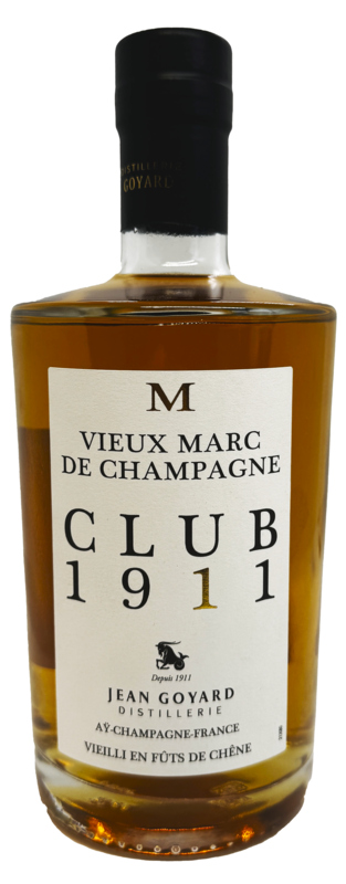 Marc de Champagne 'Vieux' Egrappe Jean Goyard