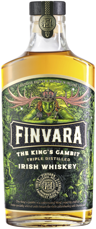 Finvara The Kings Gambit Triple Distilled Irish Whiskey