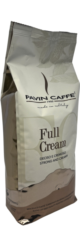 Pavin Caffe Full Cream 1kg Bohnen