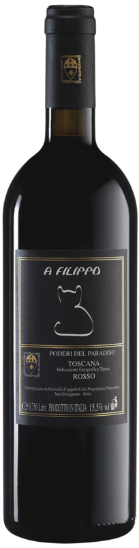 Vino Rosso IGT "A Filippo" Toscana Poderi del Paradiso