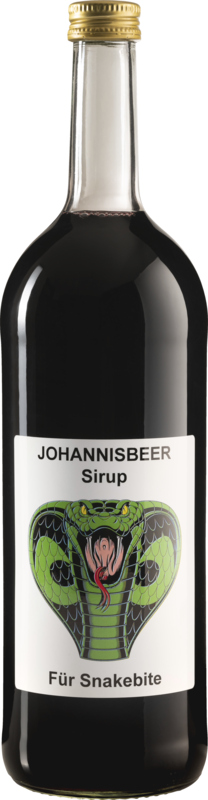 Johannisbeer Sirup 1:5 für Snakebite