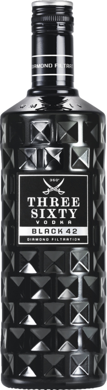 Three Sixty Black 42 Vodka