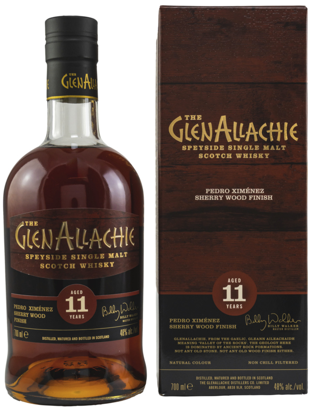 GlenAllachie 11 Years PX Wood Finish Single Malt Scotch Whisky