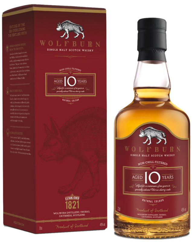 Wolfburn 10 Years Single Malt Scotch Whisky Oloroso Sherry Casks