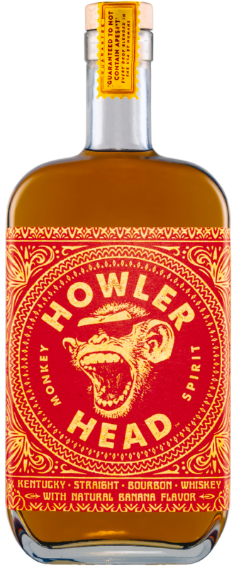 Howler Head Banana Kentucky Bourbon Whiskey Likör