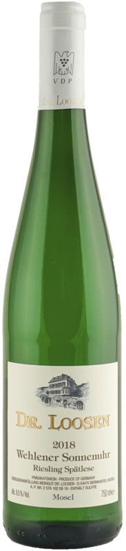 Riesling Wehlener Sonnenuhr Weingut Dr. Loosen Spätlese