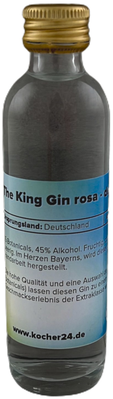 The King Gin rosa der Beerige