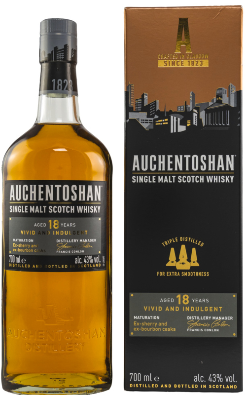 Auchentoshan 18 Years Single Lowland Malt Whisky