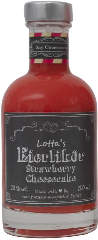 Lottas Eierlikör Strawberry Cheesecake