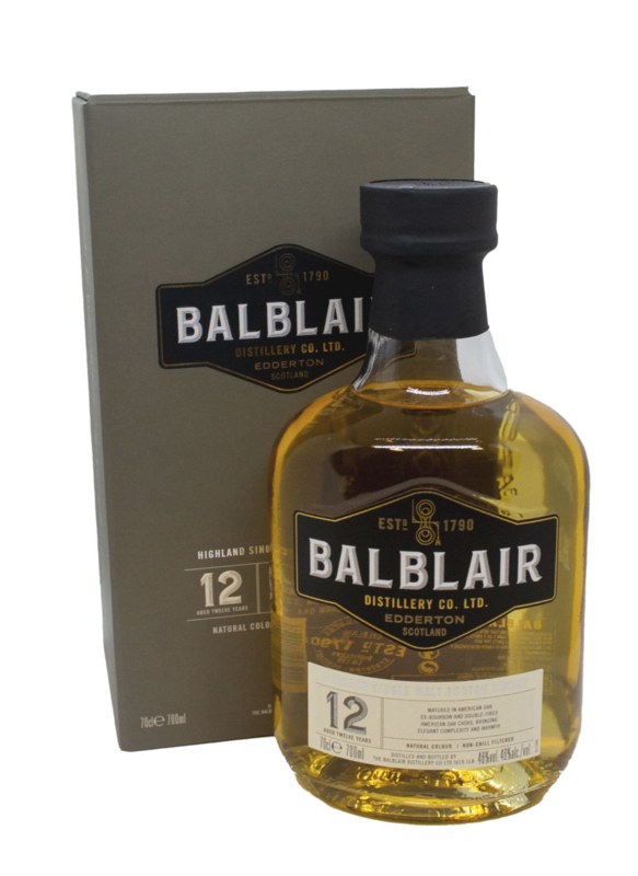 Balblair 12 Jahre Single Malt Whisky