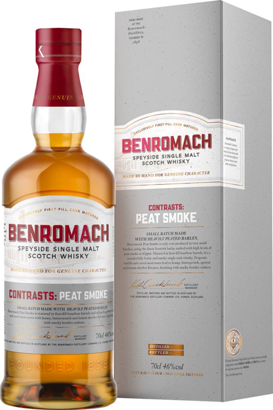 Benromach Peat Smoke 9 Jahre Speyside Single Malt 2014/2024