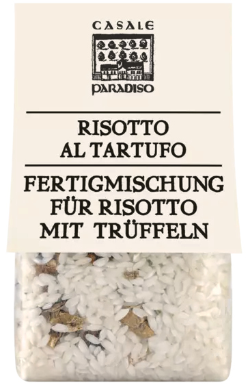 Risotto al tartufo mit Trüffelstücken