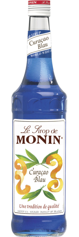 Monin Blue Curacao Sirup (1+8) MHD 09.24